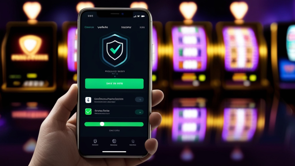 Ecrã com atualizações e segurança da Verde Casino App