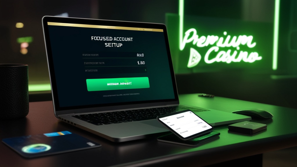 Formulário de depósito com valor mínimo destacado e cartão ao lado