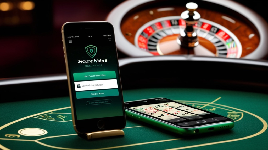 iPhone com acesso móvel da Verde Casino no Safari